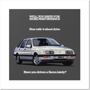 FORD SIERRA - advert Posters and Art